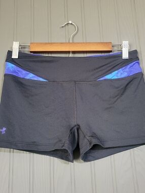 Under Armour Compression Shorts Fitted HeatGear Black Women's Medium